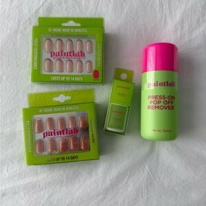 PaintLab Press-On Nails and Remover Set